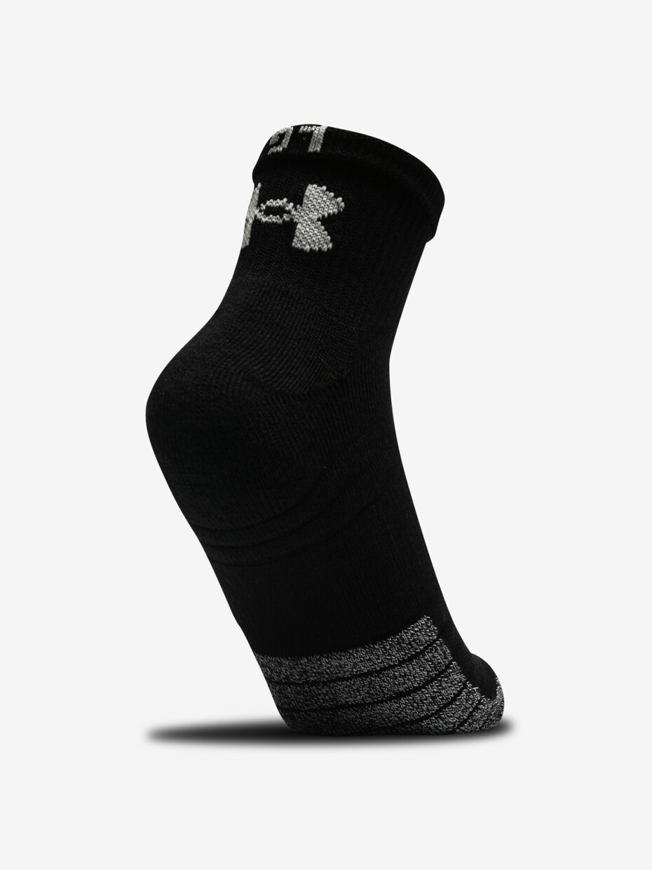 Under Armour pánské ponožky UA Heatgear Quarter 3pk-BLK - main (1)