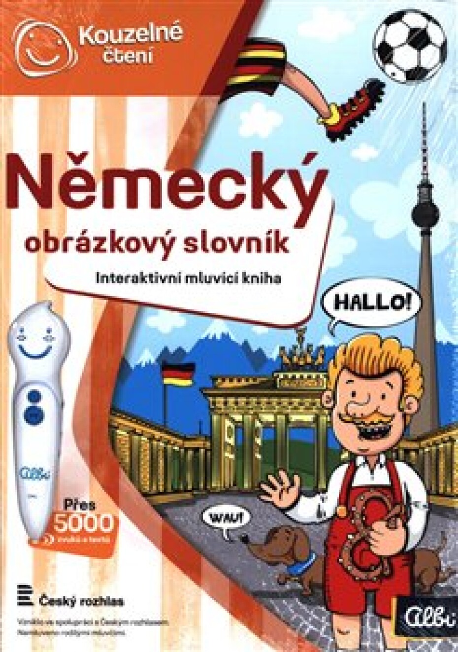 Albi Kouzelné čtení Kniha Německý obrázkový slovník - main (0)