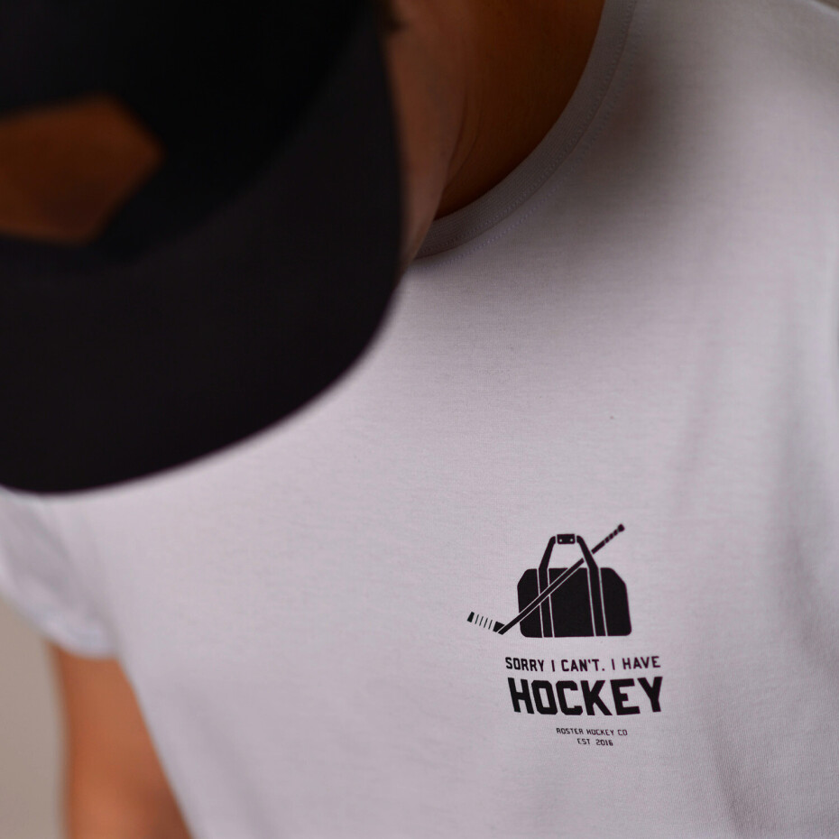 Pánské tričko Roster Hockey  Sorry premium WhiteRing M - main (1)