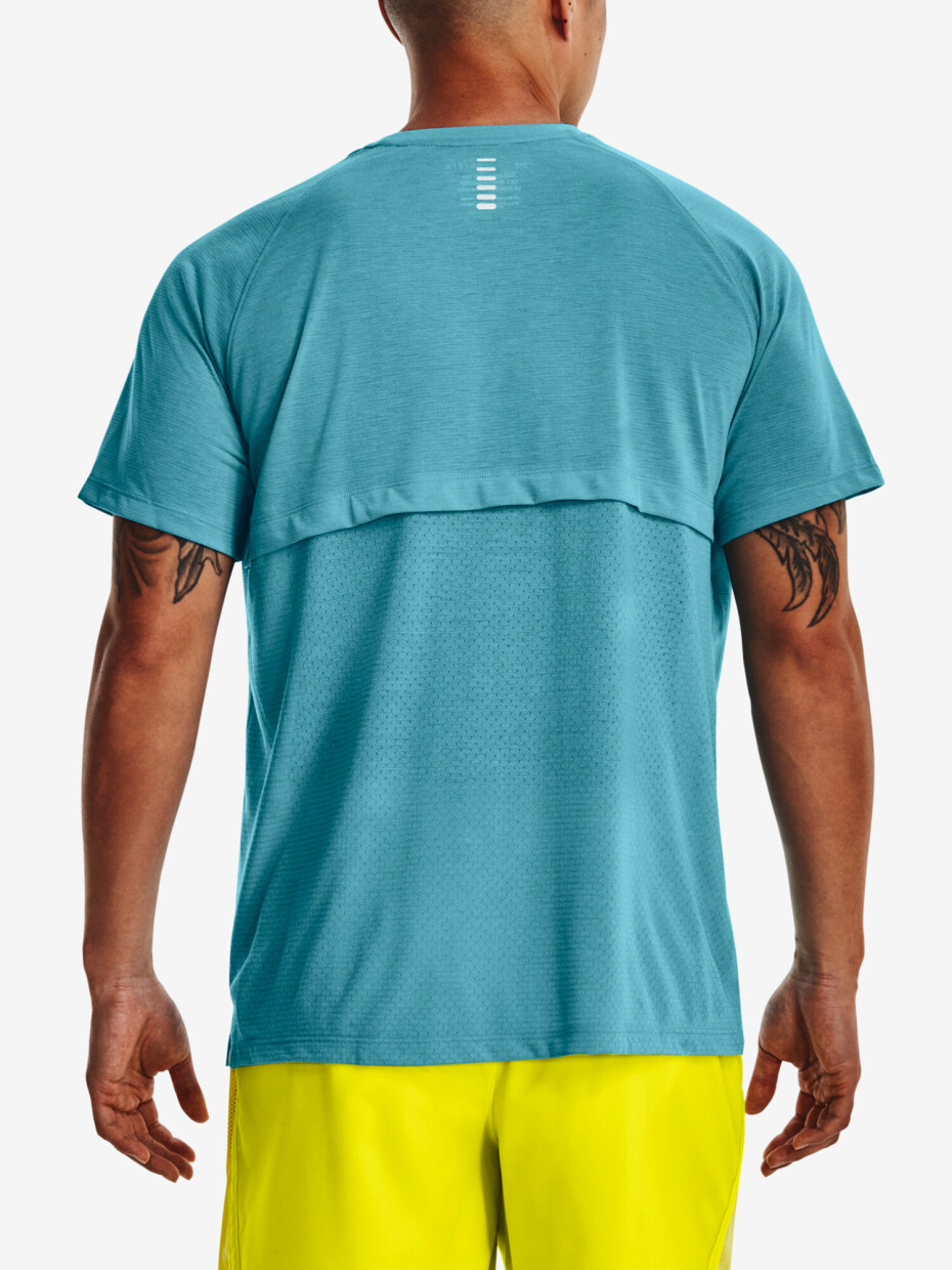 Under Armour sportovní tričko UA STREAKER TEE světle modré - main (5)