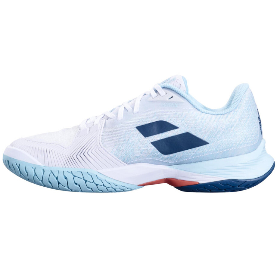 Dámská tenisová obuv Babolat Jet Mach 3 AC Women White/Angel Blue  EUR 39 - main (1)