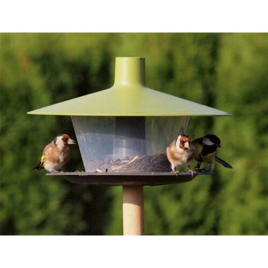 PLASTIA FINCH Antracit Krmítko pro ptáčky - main (2)