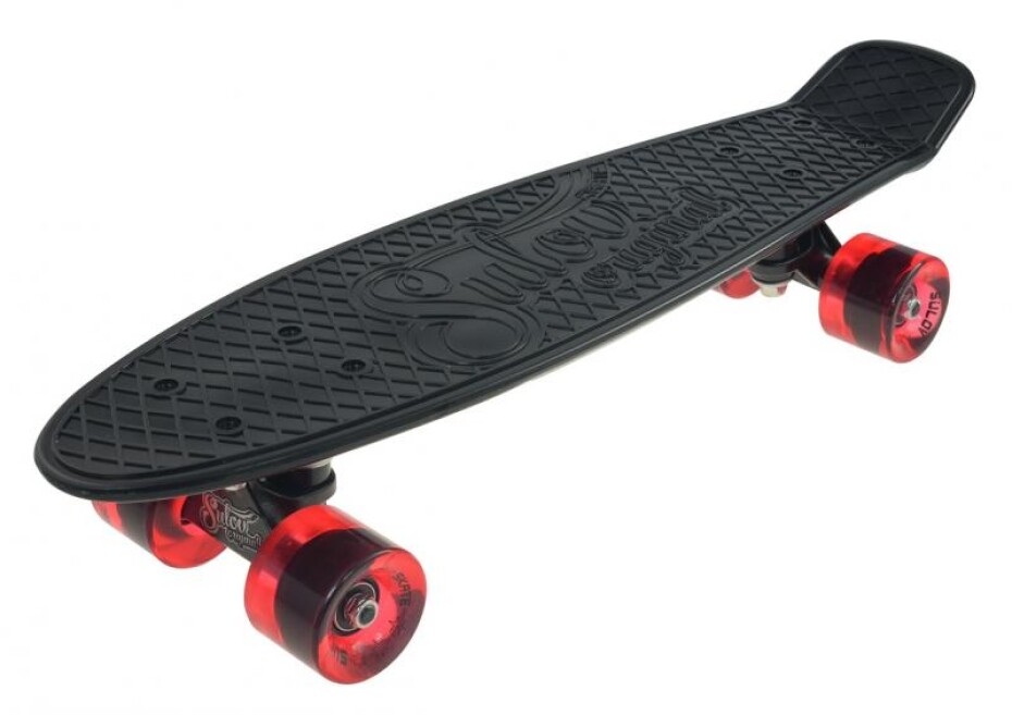 Sulov Penny board 22" Retro Venice černo-tr.červený - main (0)