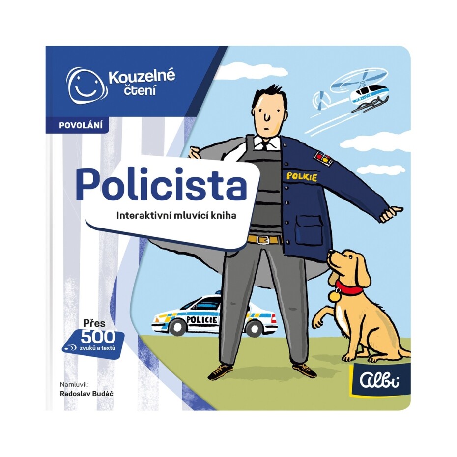 Kouzelné čtení Minikniha povolání - Policista - main (2)