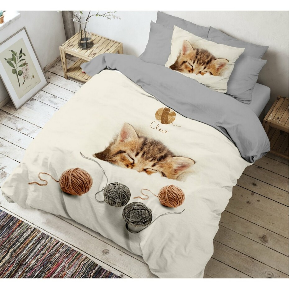 Kvalitex Bavlněné povlečení Kitten 3D, 140 x 200 cm, 70 x 90 cm - main (0)