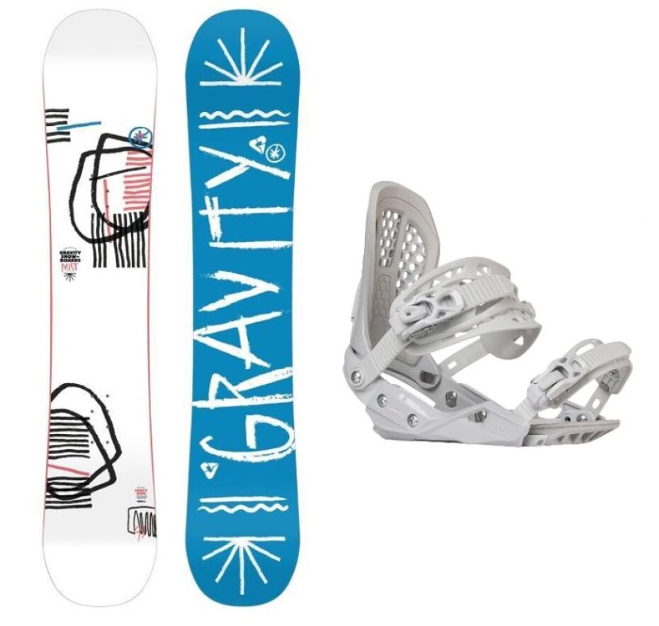Gravity Mist 23/24 dámský snowboard + Gravity G2 Lady white vázání + sleva 500,- na příslušenství - main (0)