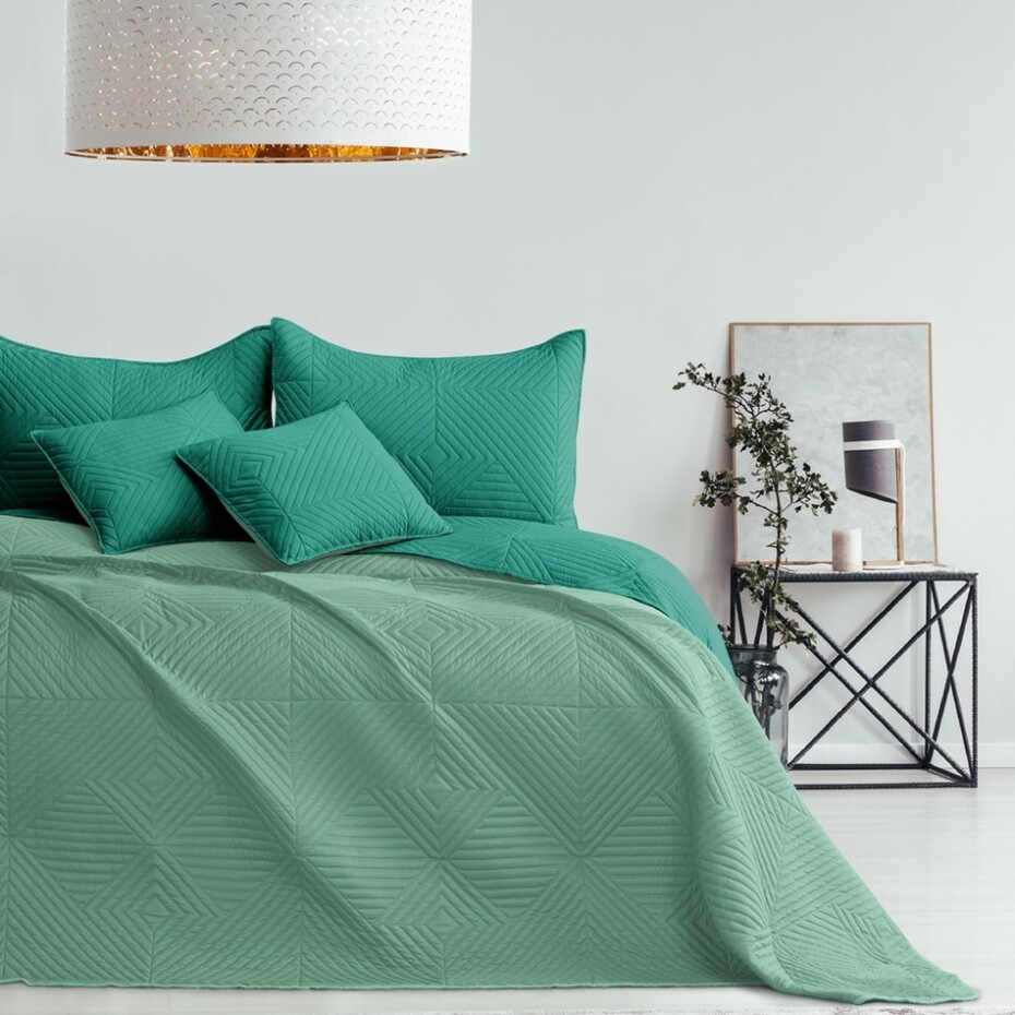 AmeliaHome Přehoz na postel Softa green - jadegreen, 220 x 240 cm - main (0)