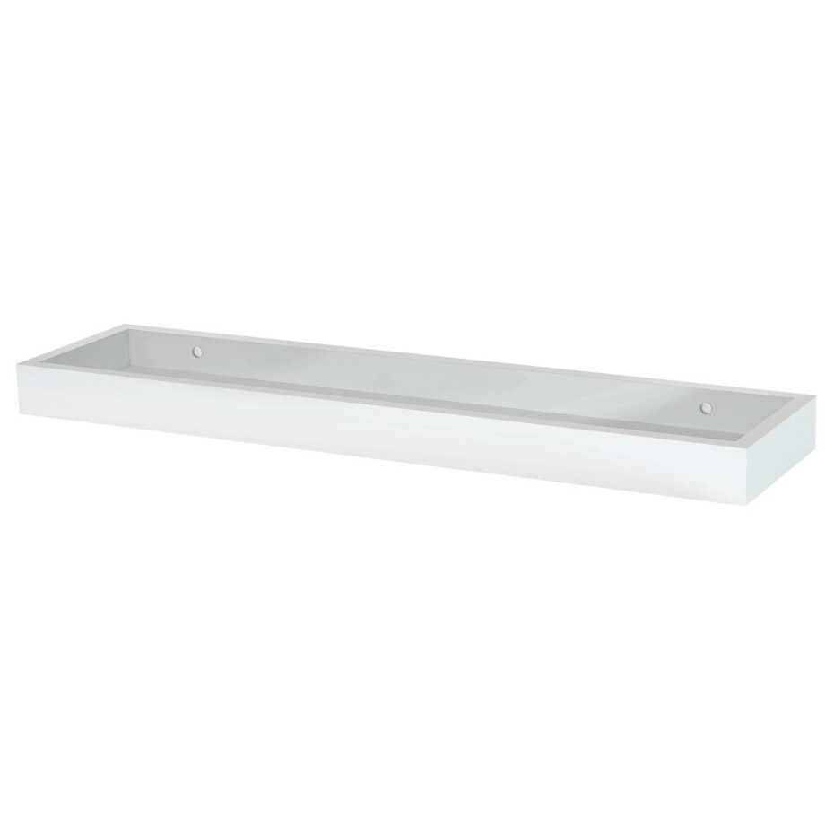 Nástěnná polička P-011 WT bílá mat, 60 cm - main (0)