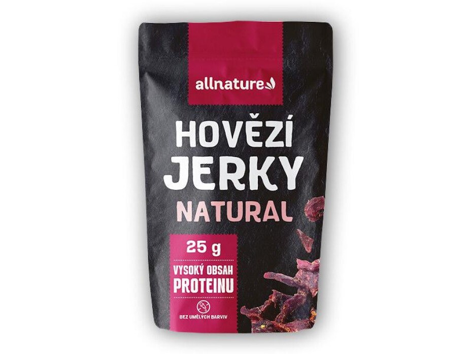 Allnature BEEF natural Jerky 25g - main (0)