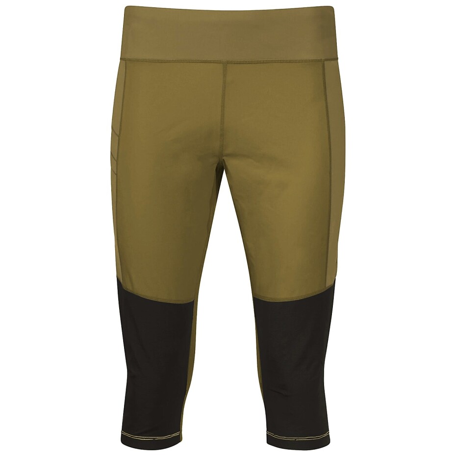 Dámské legíny Bergans  Fløyen V2 3/4 W Pants Olive Green S - main (0)