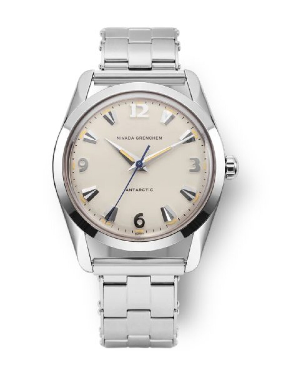 Nivada Grenchen Antarctic 35 mm Eggshell Beige - Forstner Rivet - main (0)
