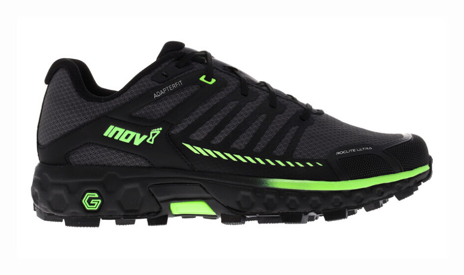 Pánská běžecká obuv Inov-8  Roclite Ultra G 320 M (M) Black/Green  UK 7,5 - main (0)