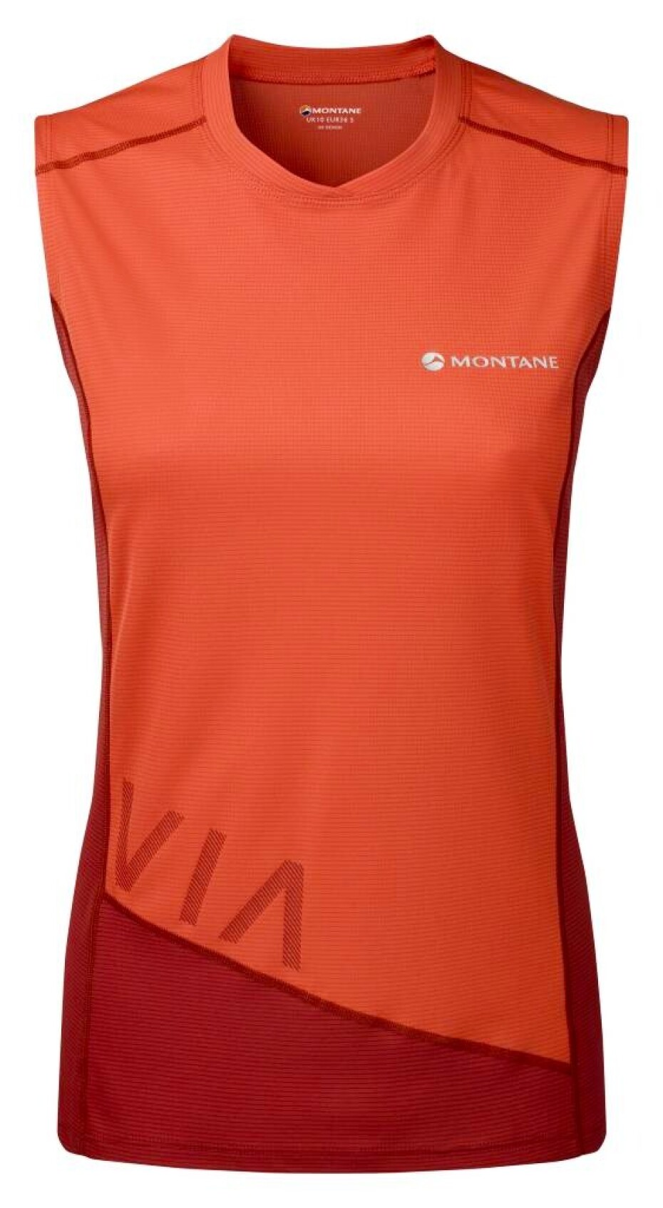 Dámské tričko Montane  Katla T-Shirt Paprika XS - main (2)