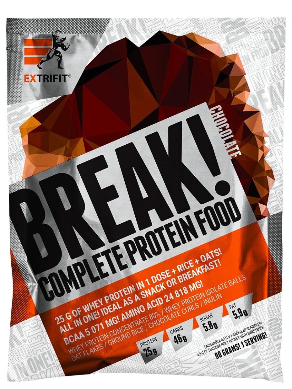 Extrifit Protein Break! 90 g vanilka - main (0)