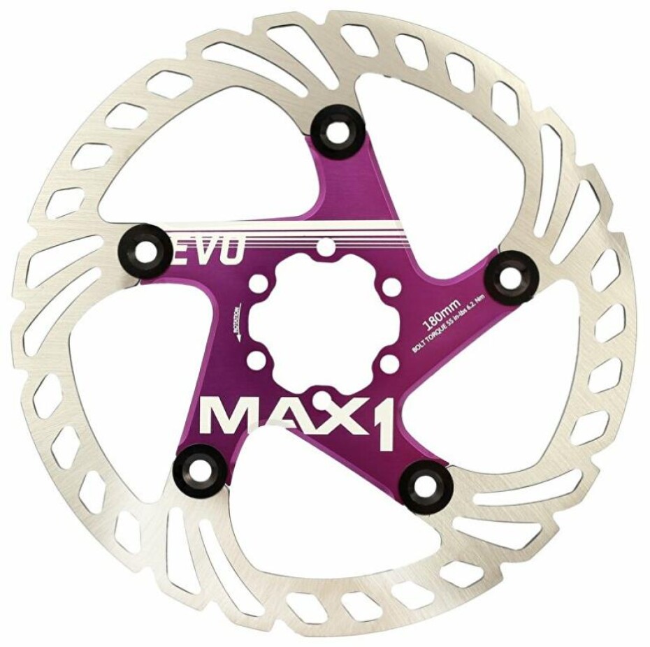 Max1 brzdový kotouč Evo 180 mm fialový - main (0)