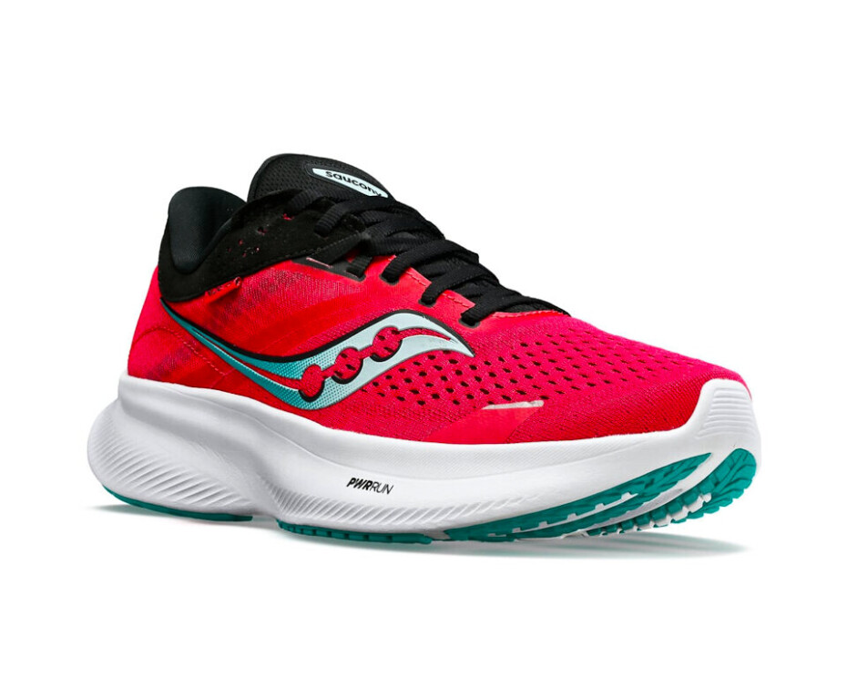 Dámská běžecká obuv Saucony  Ride 16 Rose/Black  UK 4,5 - main (2)