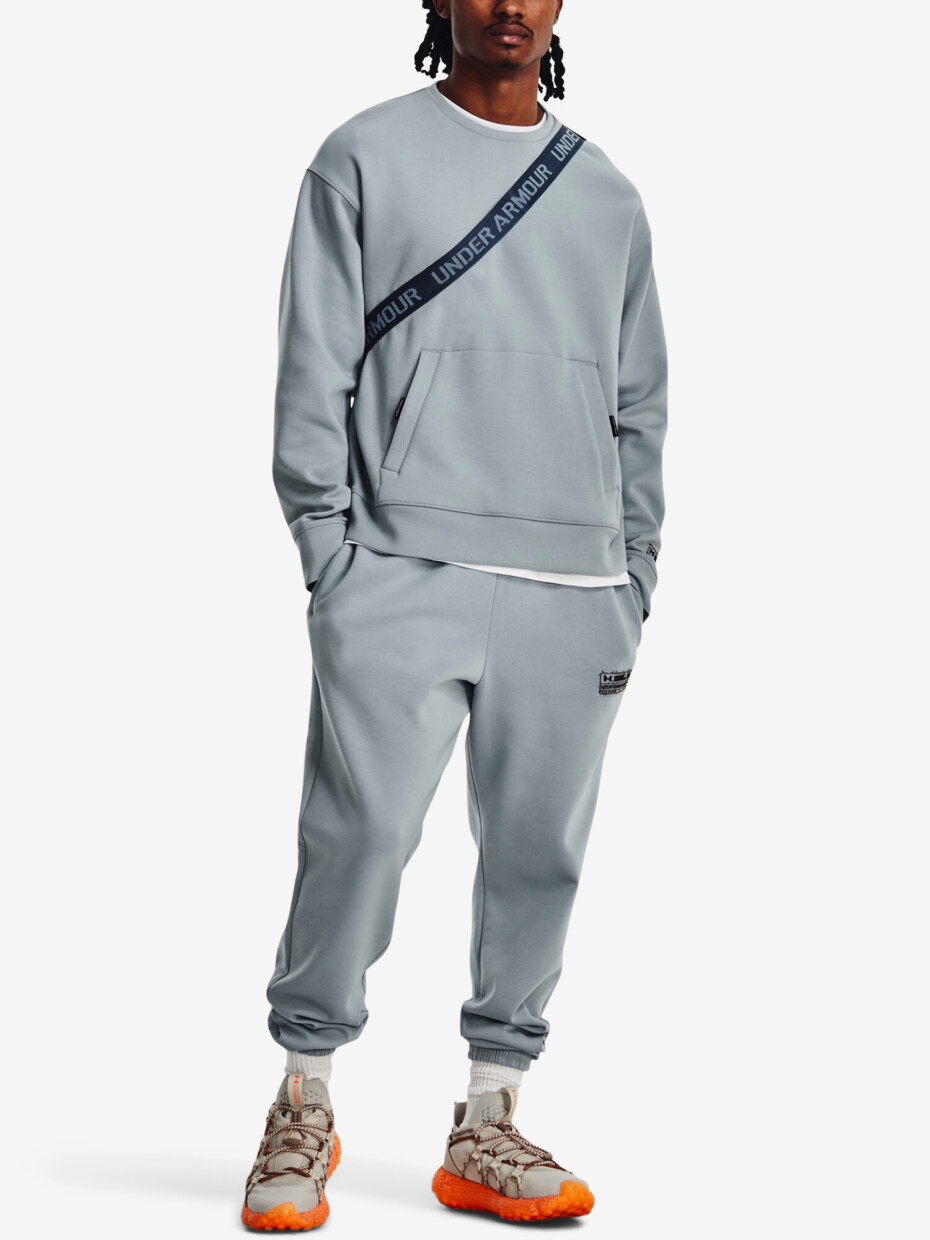 Mikina Under Armour  Summit Knit Crew-BLU S - main (1)