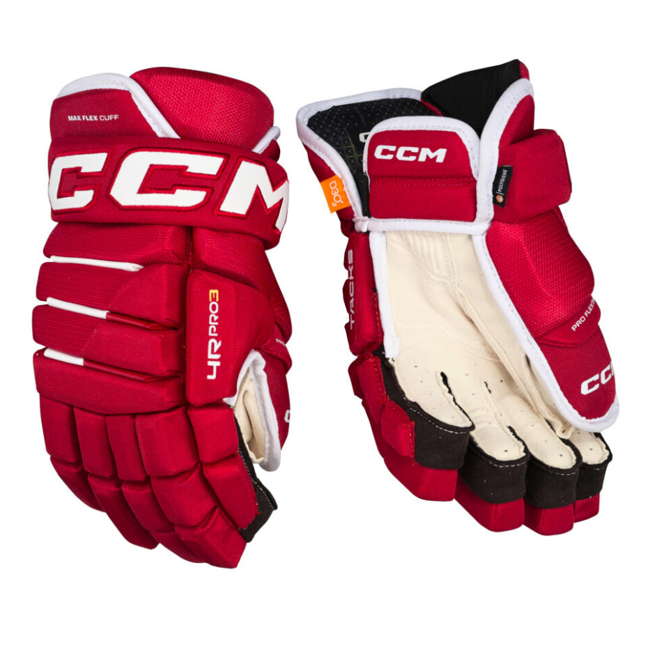 Hokejové rukavice CCM Tacks 4 ROLL PRO 3 Red Senior 15 palců - main (0)