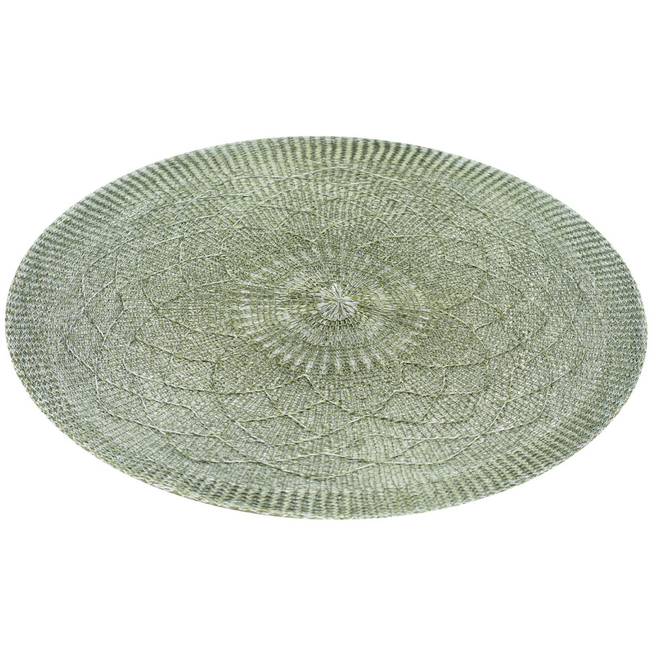 Prostírání Mandala zelená, 38 cm - main (1)