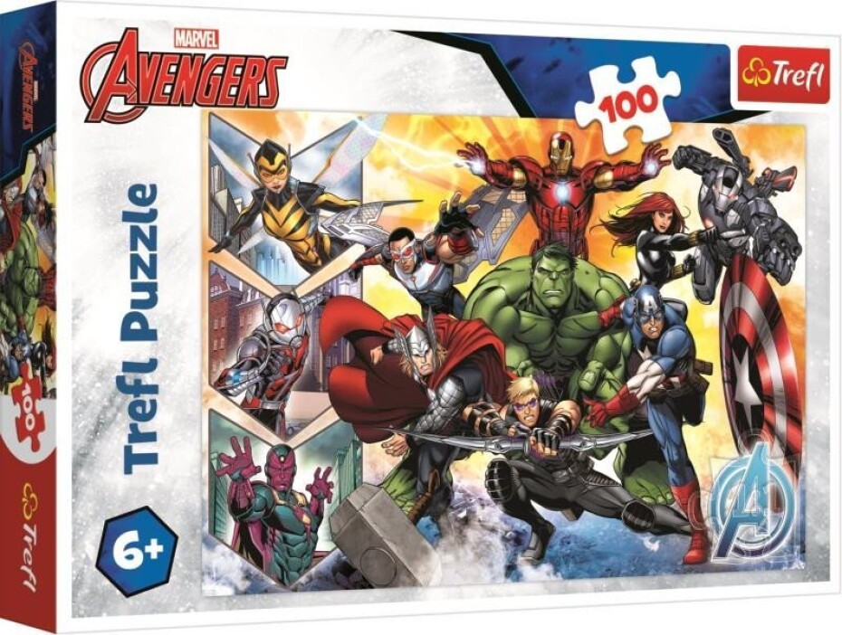 Puzzle Avengers - Síla 100 dílků - main (0)