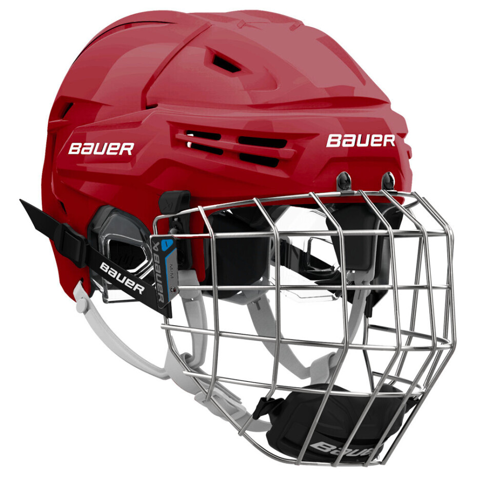 Hokejová helma Bauer RE-AKT 65 Combo Red Senior M - main (0)