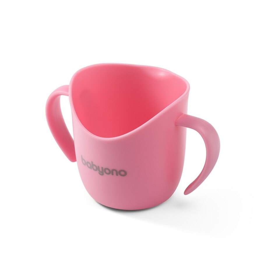 Baby Ono Ergonomický hrnek Flow 120 ml, růžová - main (0)