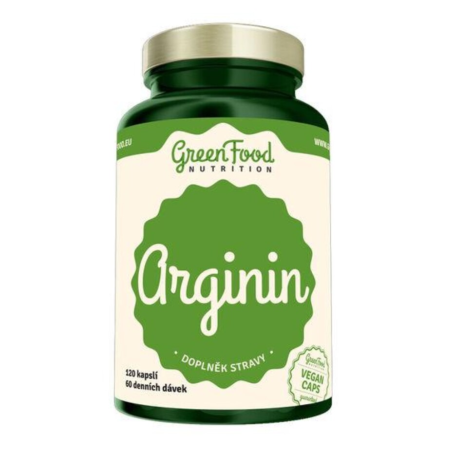 GreenFood Arginin 120 kapslí - main (0)