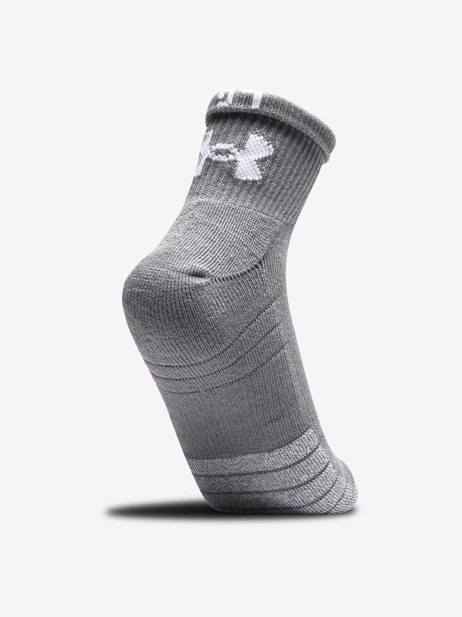 Under Armour ponožky UA Heatgear Quarter 3pk-GRY - main (2)