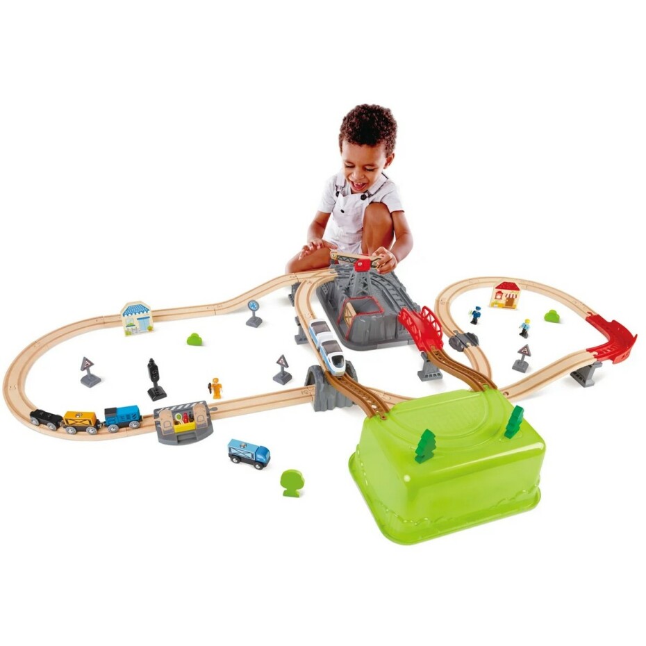 Hape Vláčkodráha s hracím boxem - main (7)