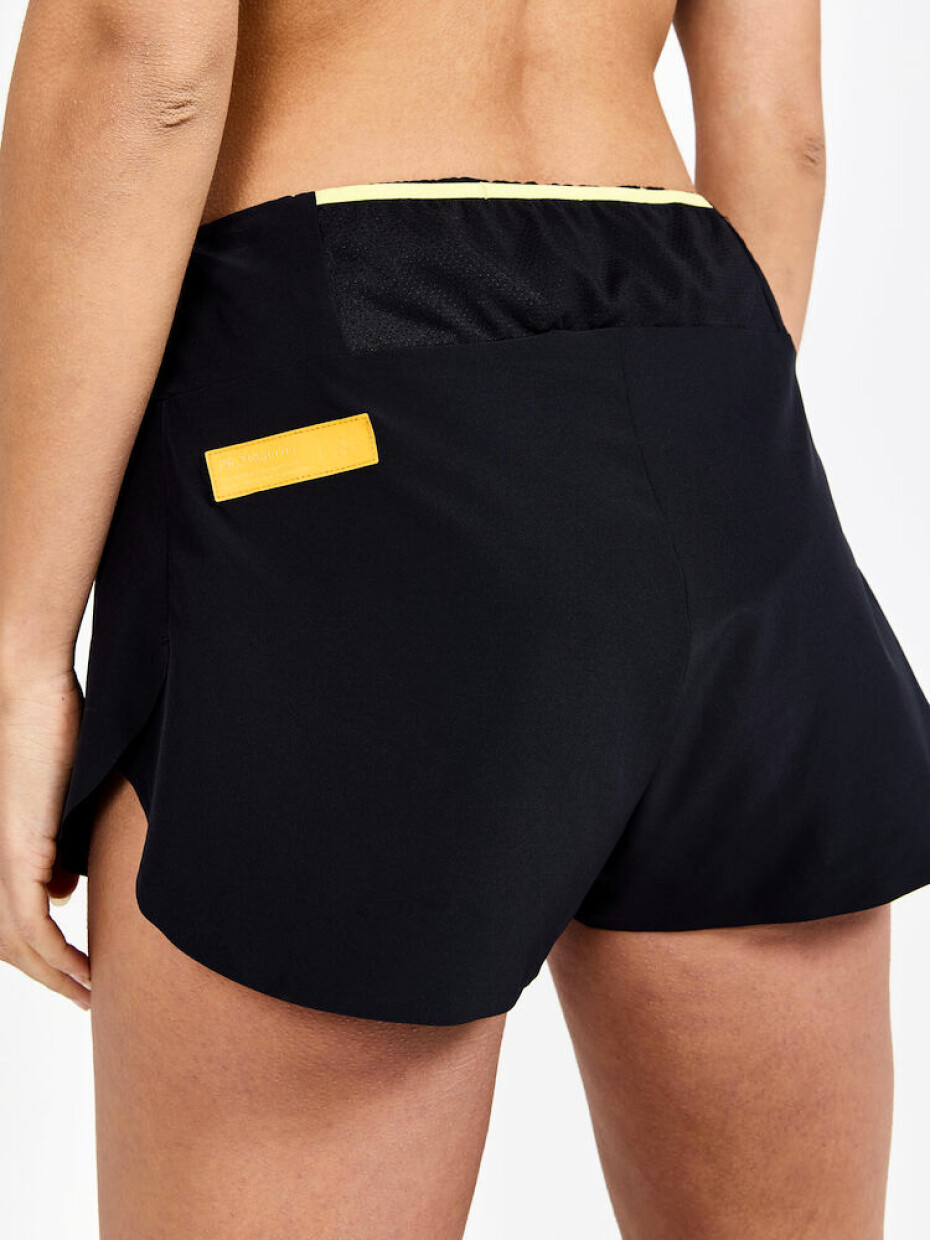 Craft šortky PRO Hypervent Split W černá s růžovou - main (2)