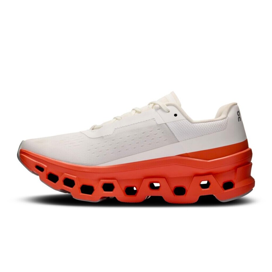 Dámská běžecká obuv On Cloudmonster White/Flame  EUR 40,5 - main (6)
