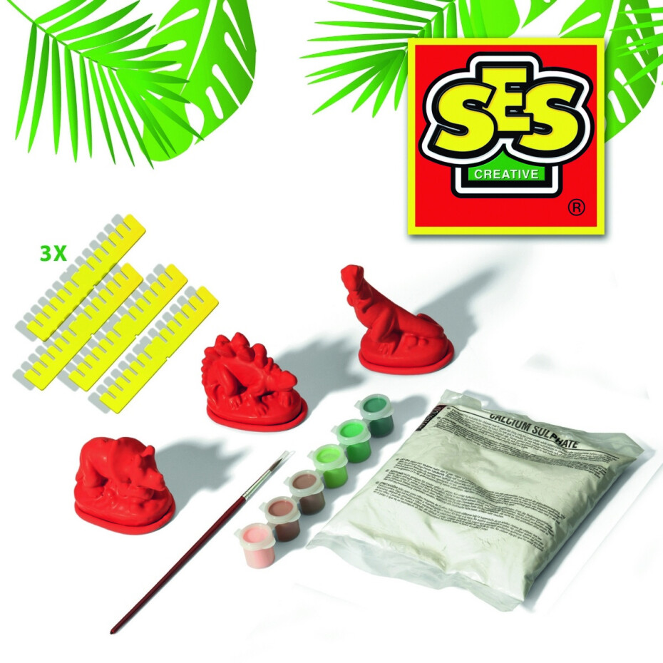 SES Sádrový trojkomplet Dinosauři - main (2)