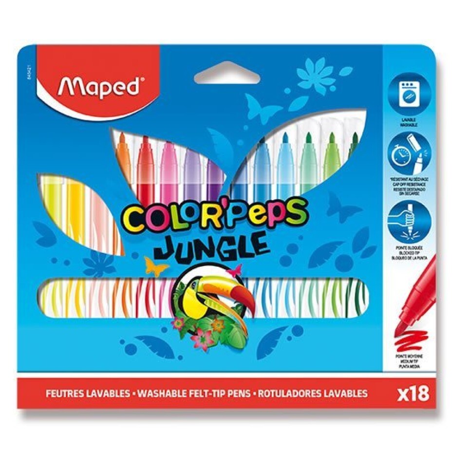 Maped - Fixy Color´Peps Jungle 18 barev - main (0)