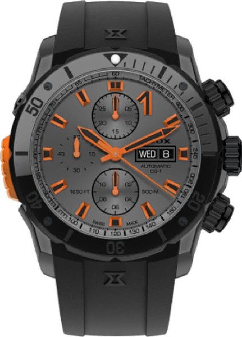 EDOX C01 Chronograph Automatic 01128-37GNNOCAG - main (0)