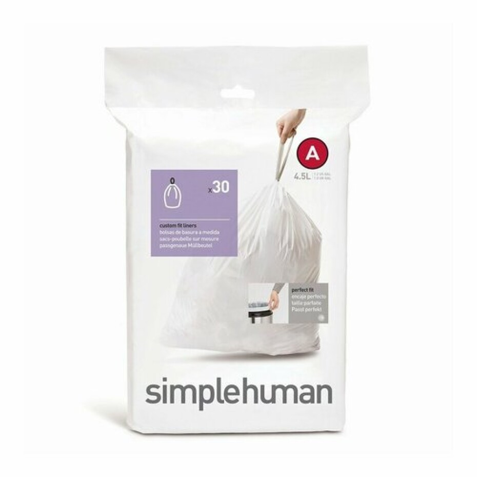 Simplehuman Sáčky do odpadkového koše A 4,5 l, 30 ks - main (1)