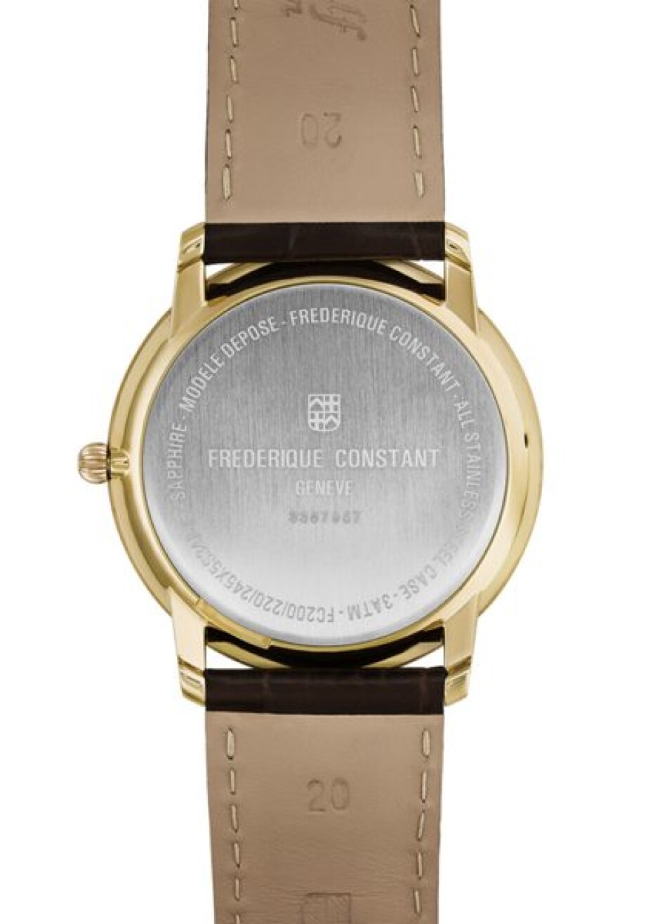 Frederique Constant Slimline Gents Small Seconds Quartz FC-245M5S5 - main (2)
