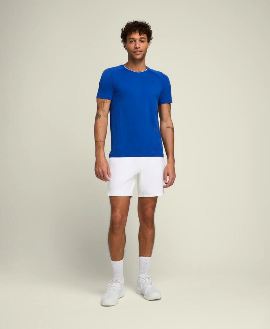 Pánské tričko Wilson  M Team Seamless Crew Royal Blue L - main (2)