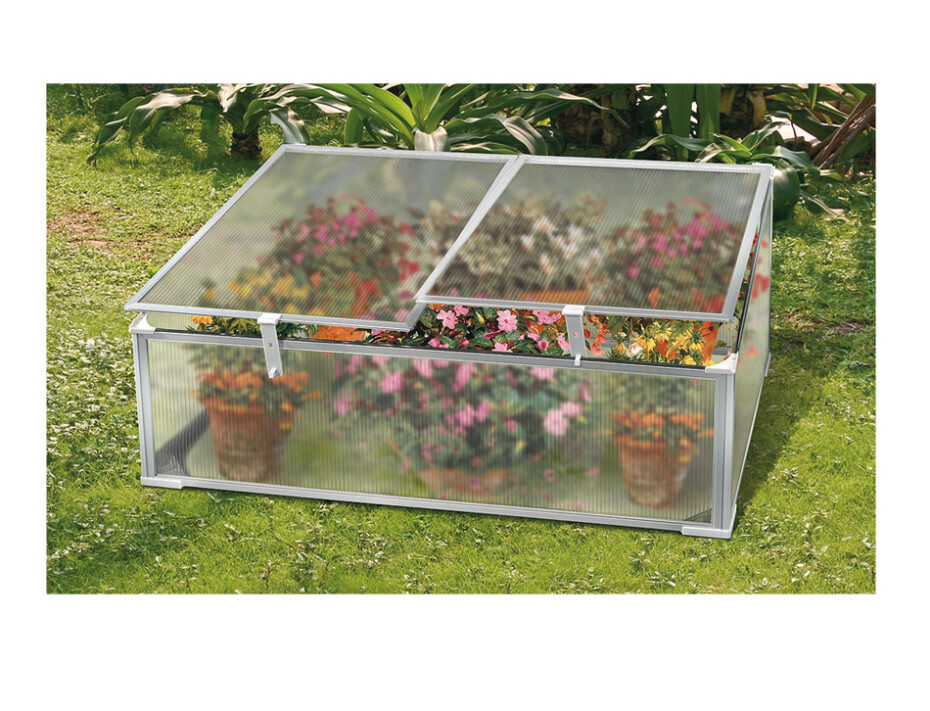 Pařeniště se dvěma okny Mini Single II, 100 x 60 x 40 cm - main (0)