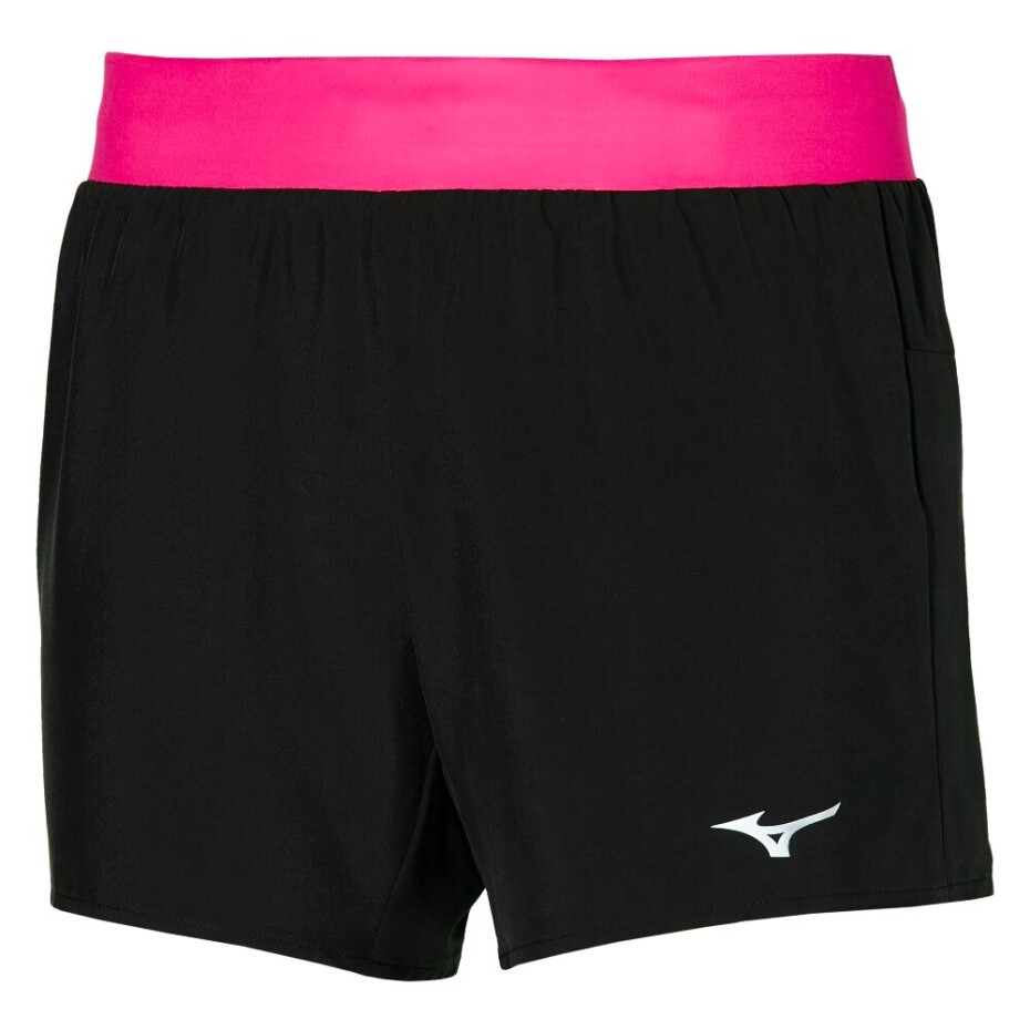 Dámské šortky Mizuno Alpha 4.5 Short Black/Pink Peacock M - main (0)