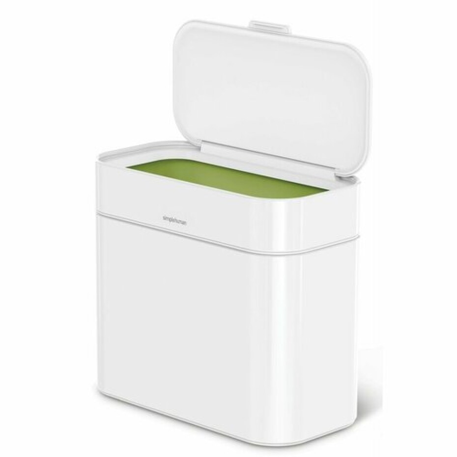 Simplehuman Koš na kompostovatelný odpad 4 l, bílá - main (2)