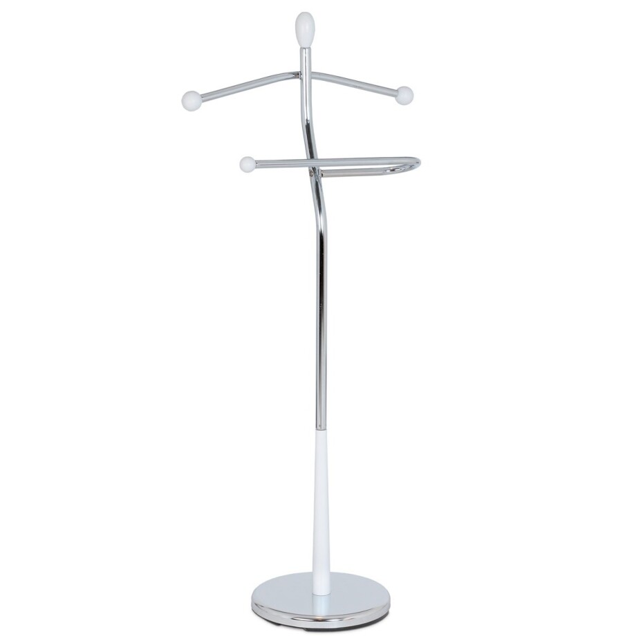 Němý sluha 82646 WT chrom/bílá, 118 cm - main (0)