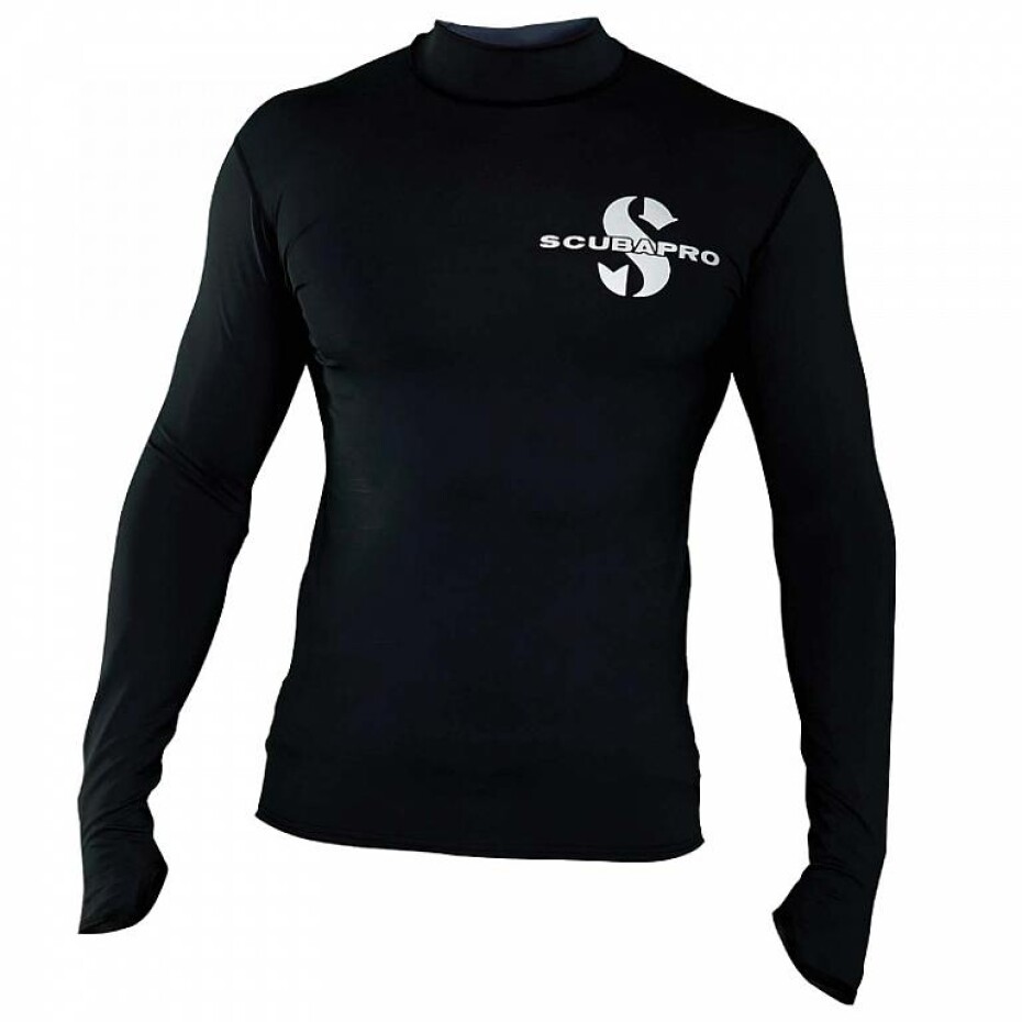 Scubapro Pánské lycrové triko RASHGUARD BLACK SWIM UPF50, dlouhý rukáv - main (0)