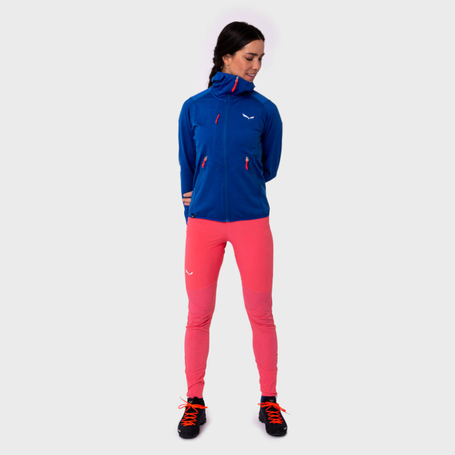 Dámská bunda Salewa  Agner Hybrid PL/DST Electric melange 42 - main (2)
