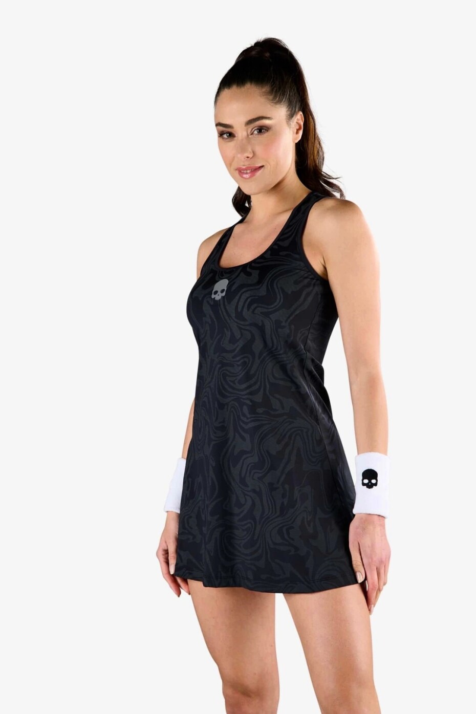 Dámské šaty Hydrogen  Chrome Tech Dress Grey M - main (3)