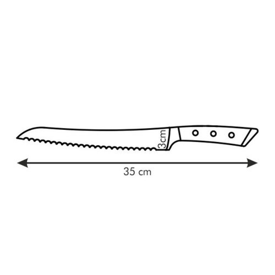 TESCOMA nůž na chléb AZZA 22 cm  - main (1)