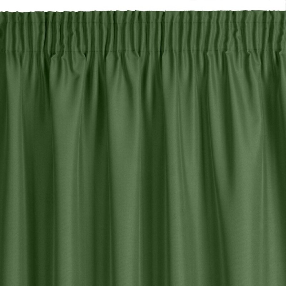 ArtFir Závěs RITA P | tmavě zelená 140 x 270 cm - main (3)