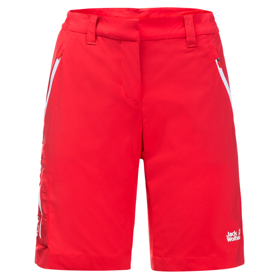 Dámské šortky Jack Wolfskin  Overland Shorts Tulip Red 40 - main (0)