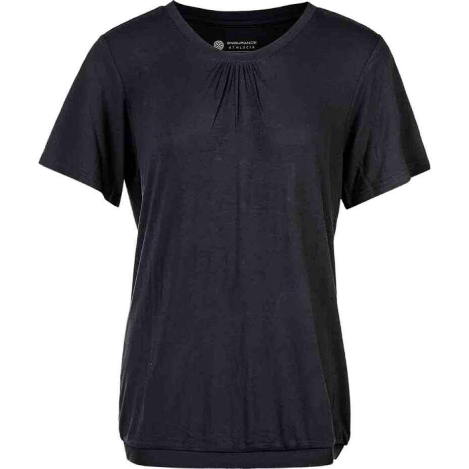 Dámské tričko Endurance  Athlecia Mentawa Loose Fit Tee Black 34 - main (5)