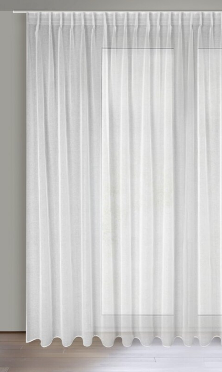 ArtFir Záclona LAYLA P | bílá 300 x 300 cm - main (1)