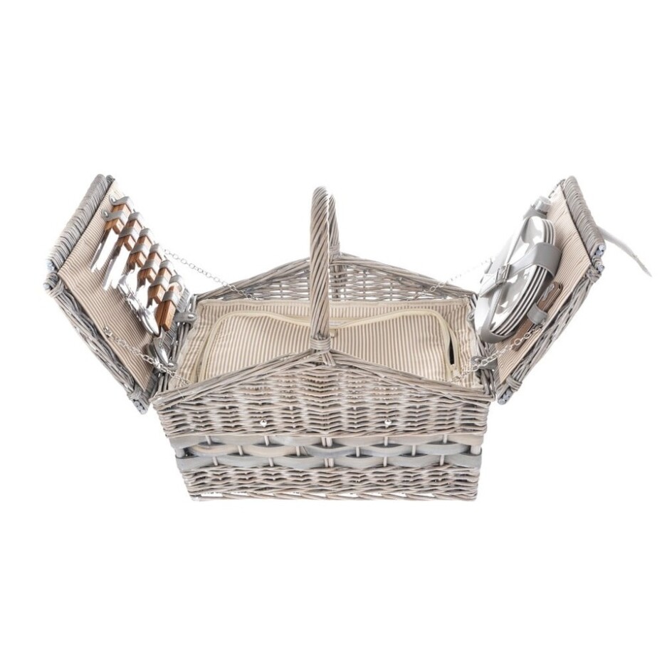 Piknikový koš pro 4 osoby, 60 x 29 x 31 cm - main (0)